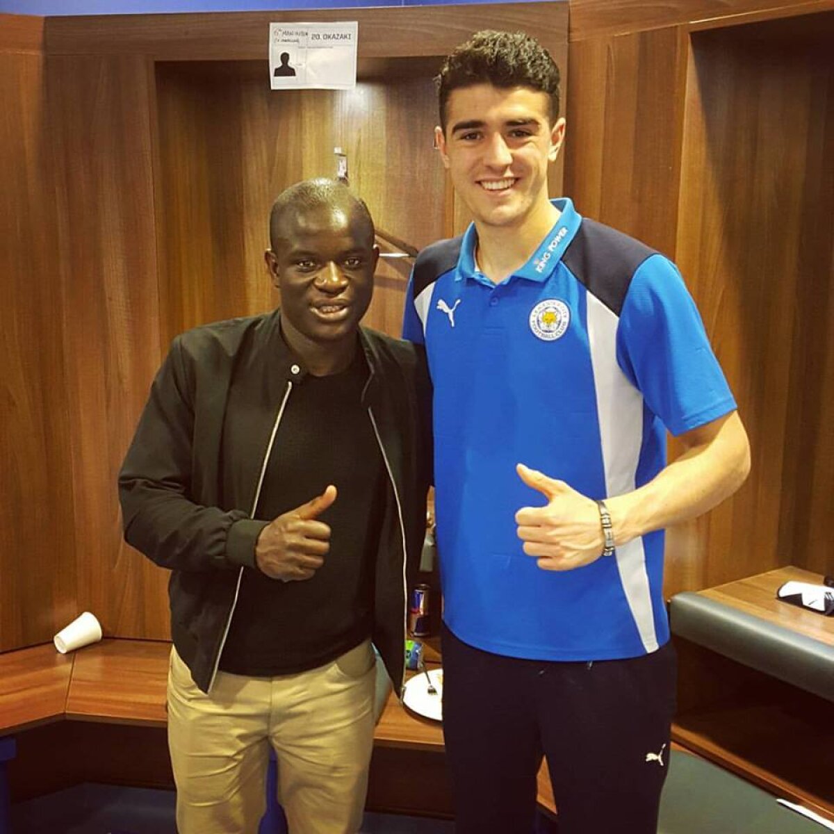 FOTO N'Golo Kante, dat de gol de fundașul român al lui Leicester » Ce a făcut mijlocașul după calificarea fostei echipe