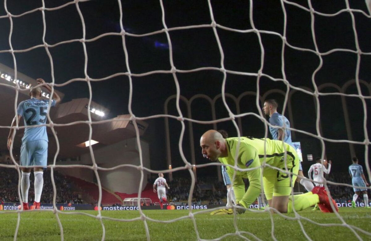 FOTO și VIDEO Remontada franceză! Al doilea șoc al optimilor Ligii: trupa lui Guardiola ratează calificarea în fața lui Monaco, după ce o bătuse 5-3 în tur!