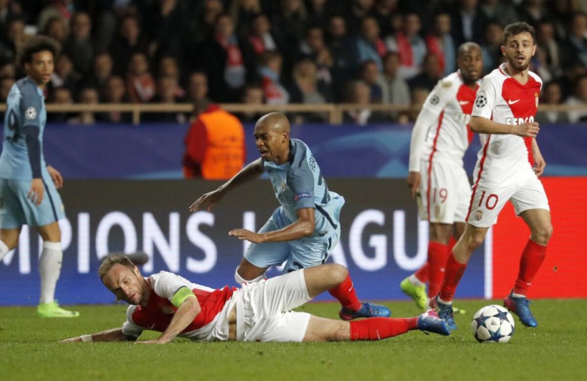 FOTO și VIDEO Remontada franceză! Al doilea șoc al optimilor Ligii: trupa lui Guardiola ratează calificarea în fața lui Monaco, după ce o bătuse 5-3 în tur!