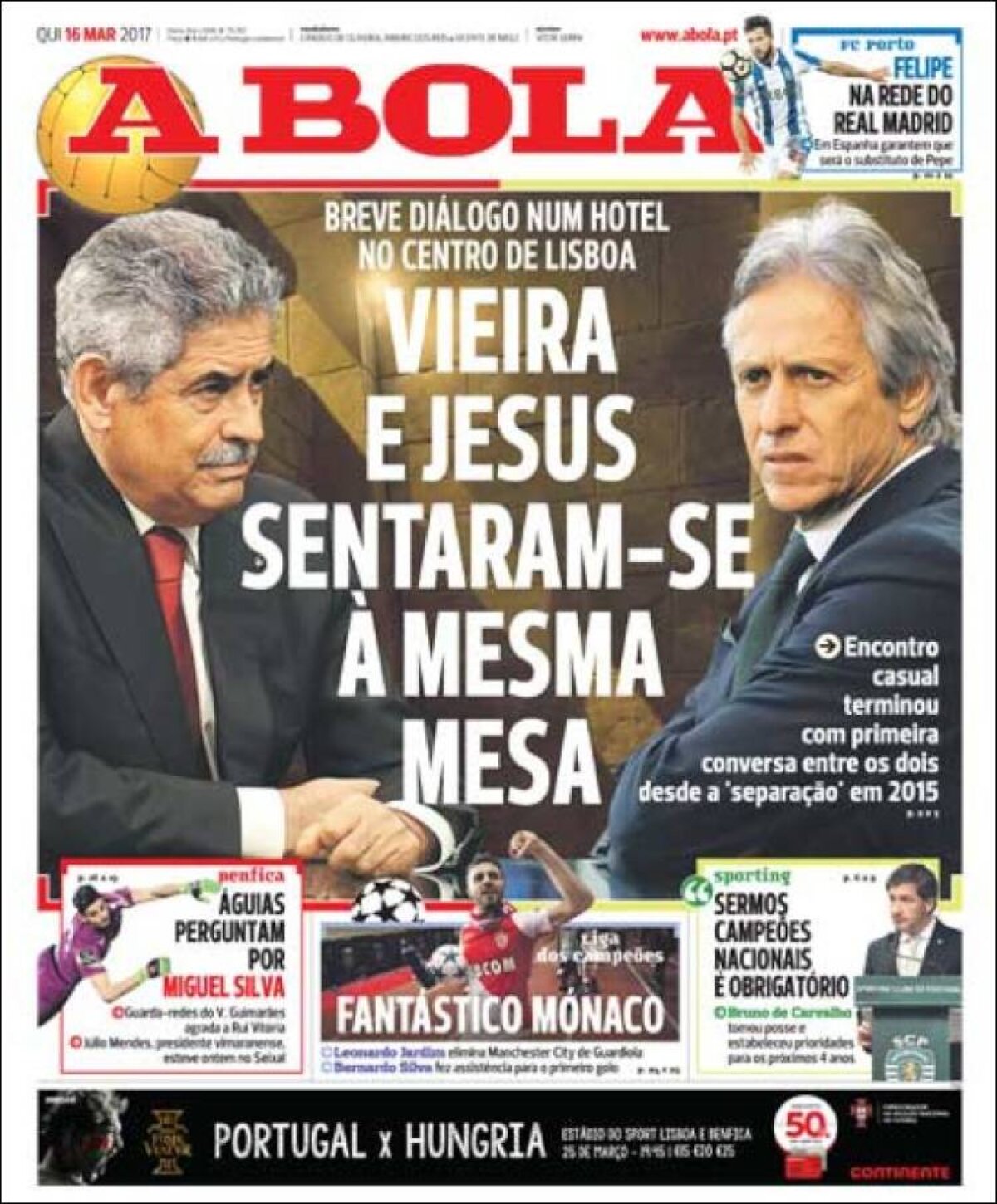 Ce scriu azi ziarele de sport din lume (16 martie 2017)