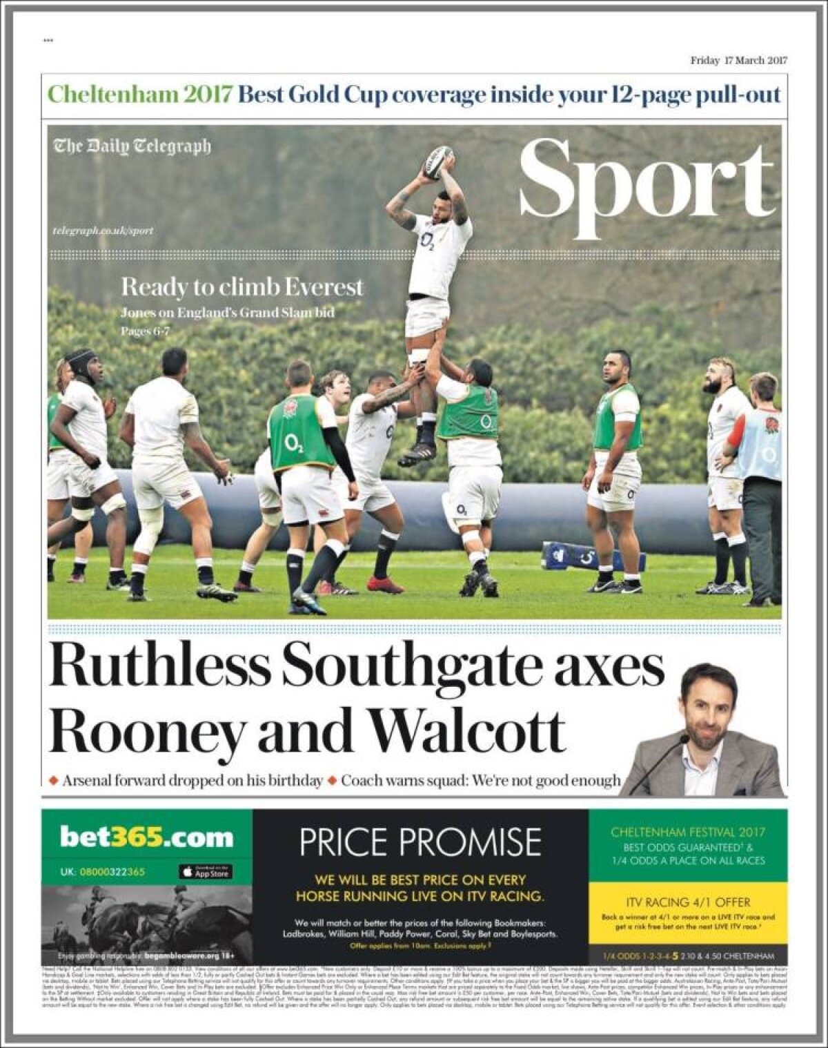 Ce scriu azi ziarele de sport din lume (17 martie 2017)