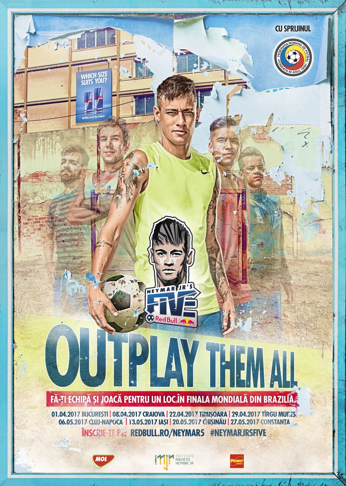  Turneul lui Neymar revine în România: se joacă în şapte mari oraşe!