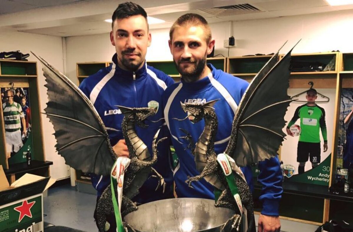 Acum o lună, Leca a ajuns în Ţara Galilor, la The New Saints, club care tocmai a cucerit matematic titlul: "Sunt singurul stranier din echipă"