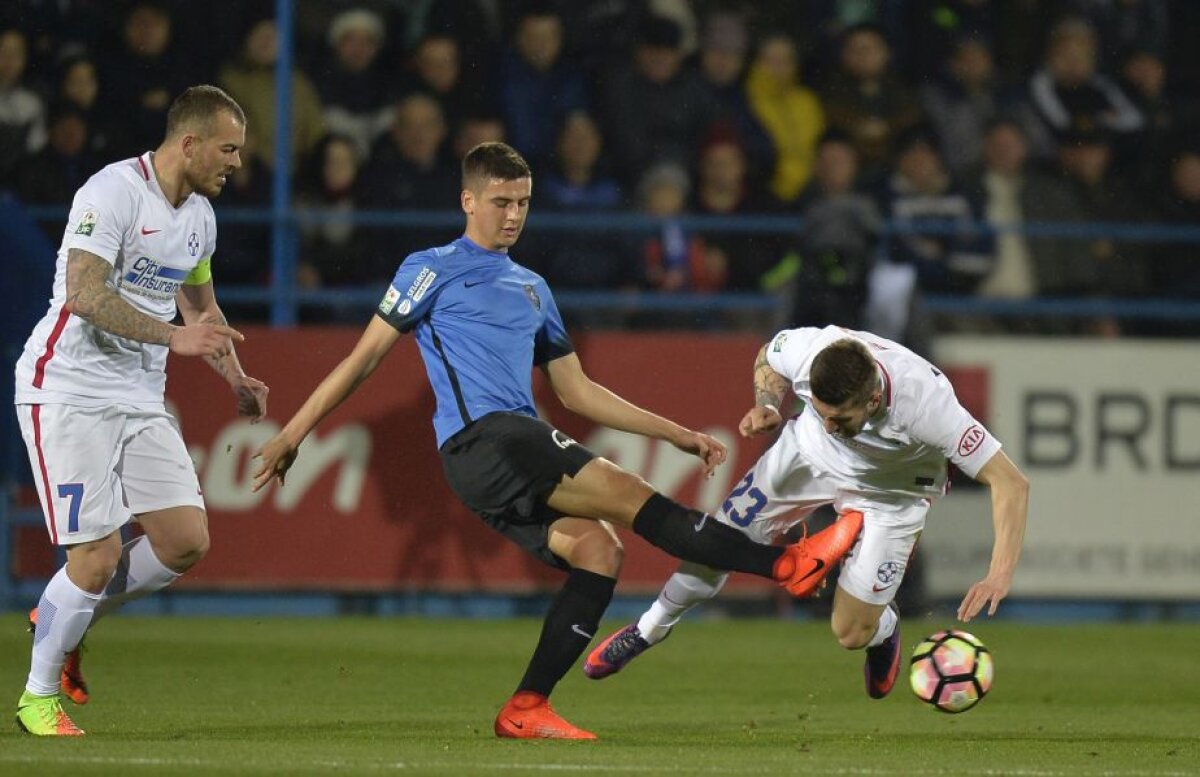 FOTO + VIDEO Căsăpiți! Viitorul rupe tradiția negativă a ultimelor meciuri cu Steaua și o învinge de o manieră categorică, 3-1