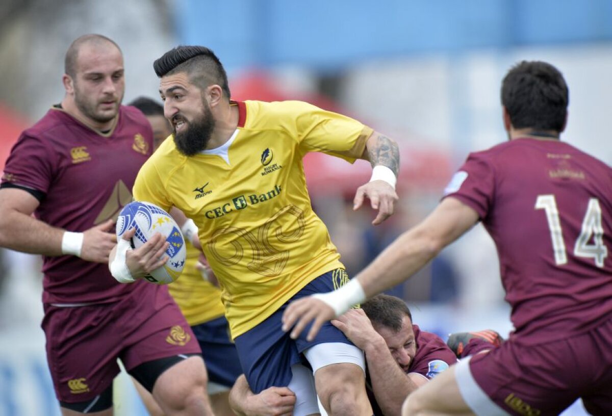 GALERIE FOTO Victorie URIAȘĂ cu Georgia » România, succes important în Rugby Europe Championship