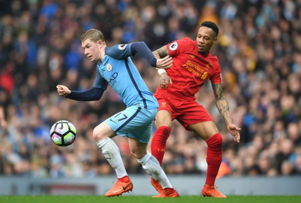 VIDEO + FOTO » Spectacol total în Premier League: Manchester City - Liverpool 1-1 » Fază genială cu Pep și Klopp + ratare uriașă a lui Lallana