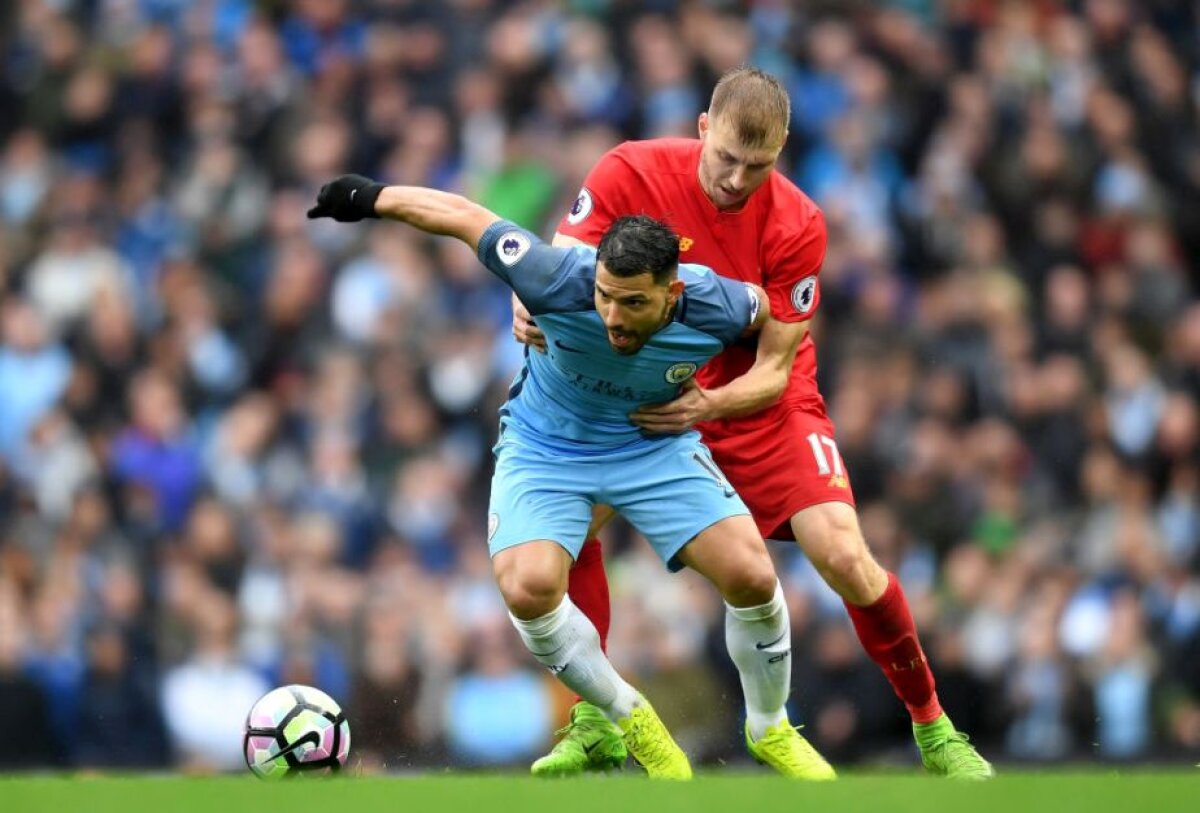 VIDEO + FOTO » Spectacol total în Premier League: Manchester City - Liverpool 1-1 » Fază genială cu Pep și Klopp + ratare uriașă a lui Lallana