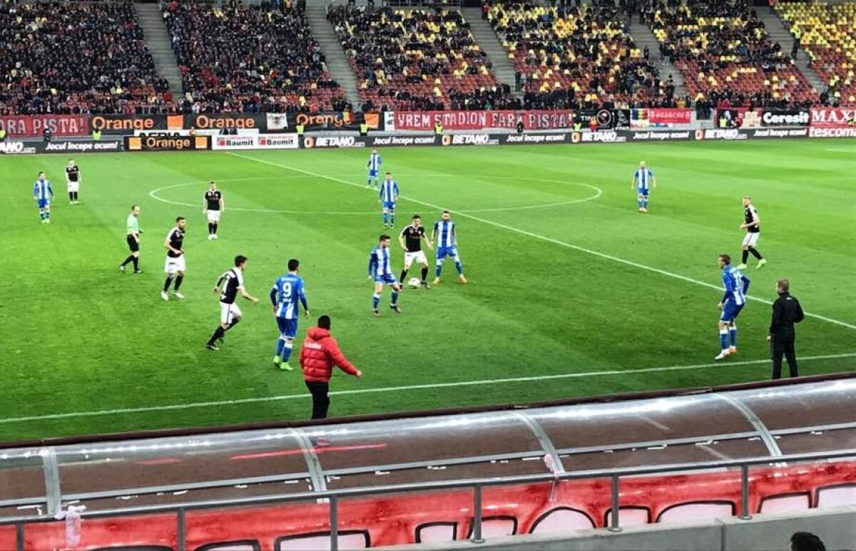 FOTO » X și 0 » Dinamo și CSU Craiova sunt blocate în play-off: niciun gol marcat, niciun gol primit