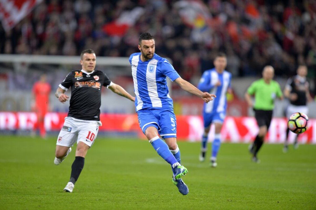 FOTO » X și 0 » Dinamo și CSU Craiova sunt blocate în play-off: niciun gol marcat, niciun gol primit