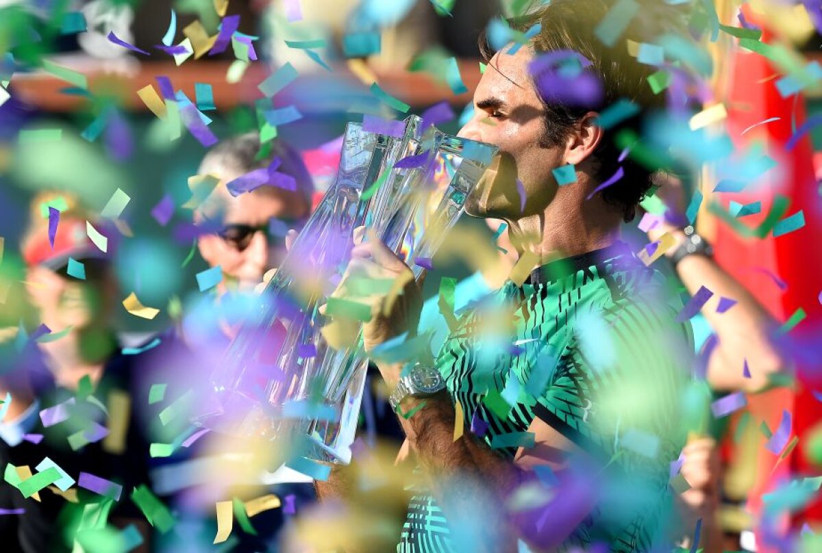 Regele Federer! Elvețianul a triumfat la Indian Wells după o partidă electrizantă cu Stan Wawrinka