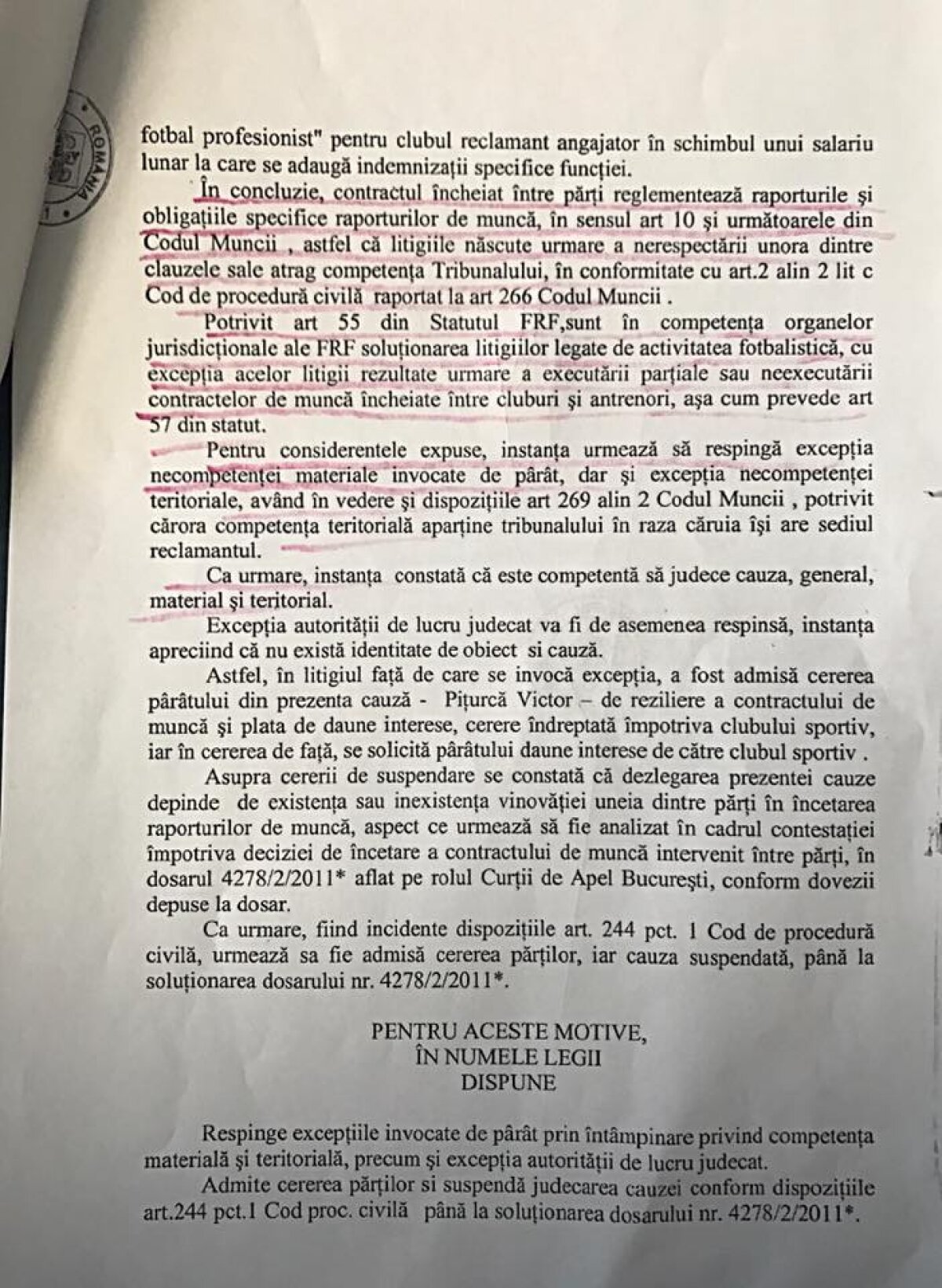 FOTO O zi până la un nou termen în cazul dezafilierii Universității Craiova! Mititelu a publicat noi acte: "Dovada că n-am încălcat statutul FRF!"