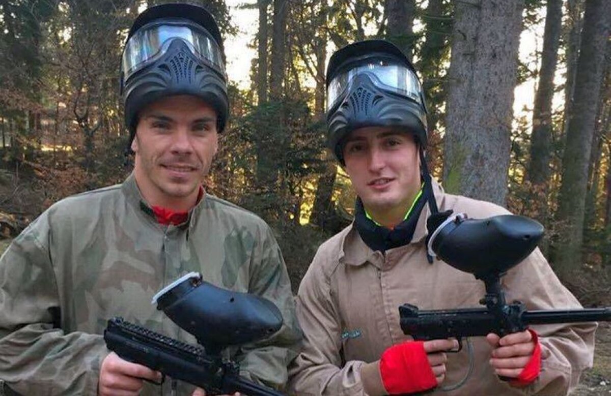 FOTO Unii la echipa națională, alții la paintball » Cum s-au distrat dinamoviștii la Brașov 