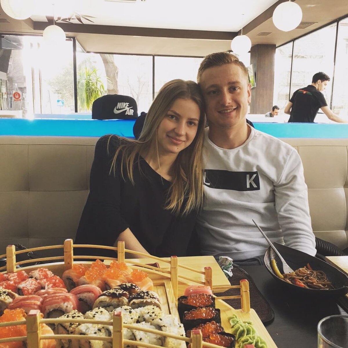 GALERIE FOTO Al doilea transfer din "era Contra" și-a adus iubita la București » Ea e moldoveanca blondă care l-a cucerit iremediabil!