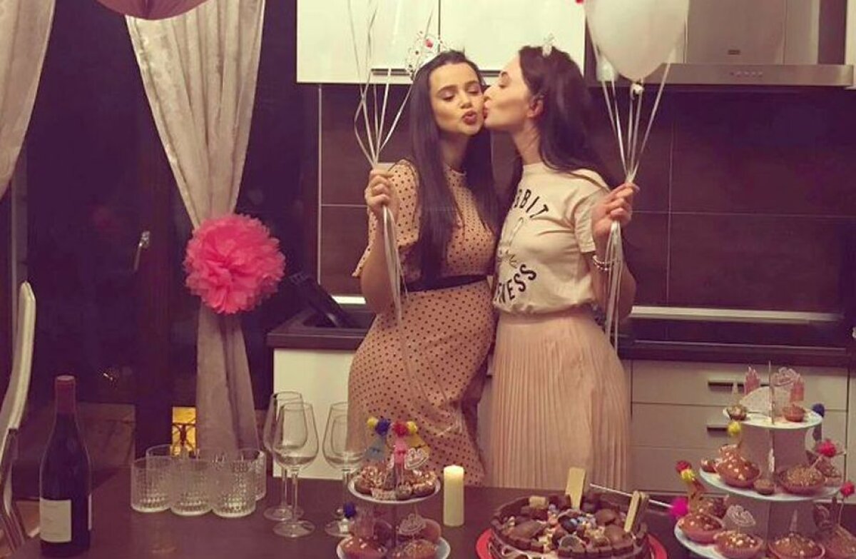 FOTO Viața în roz: «Baby shower» pentru iubita lui Steliano Filip » Cum s-a pozat frumoasa brunetă, însărcinată în 7 luni