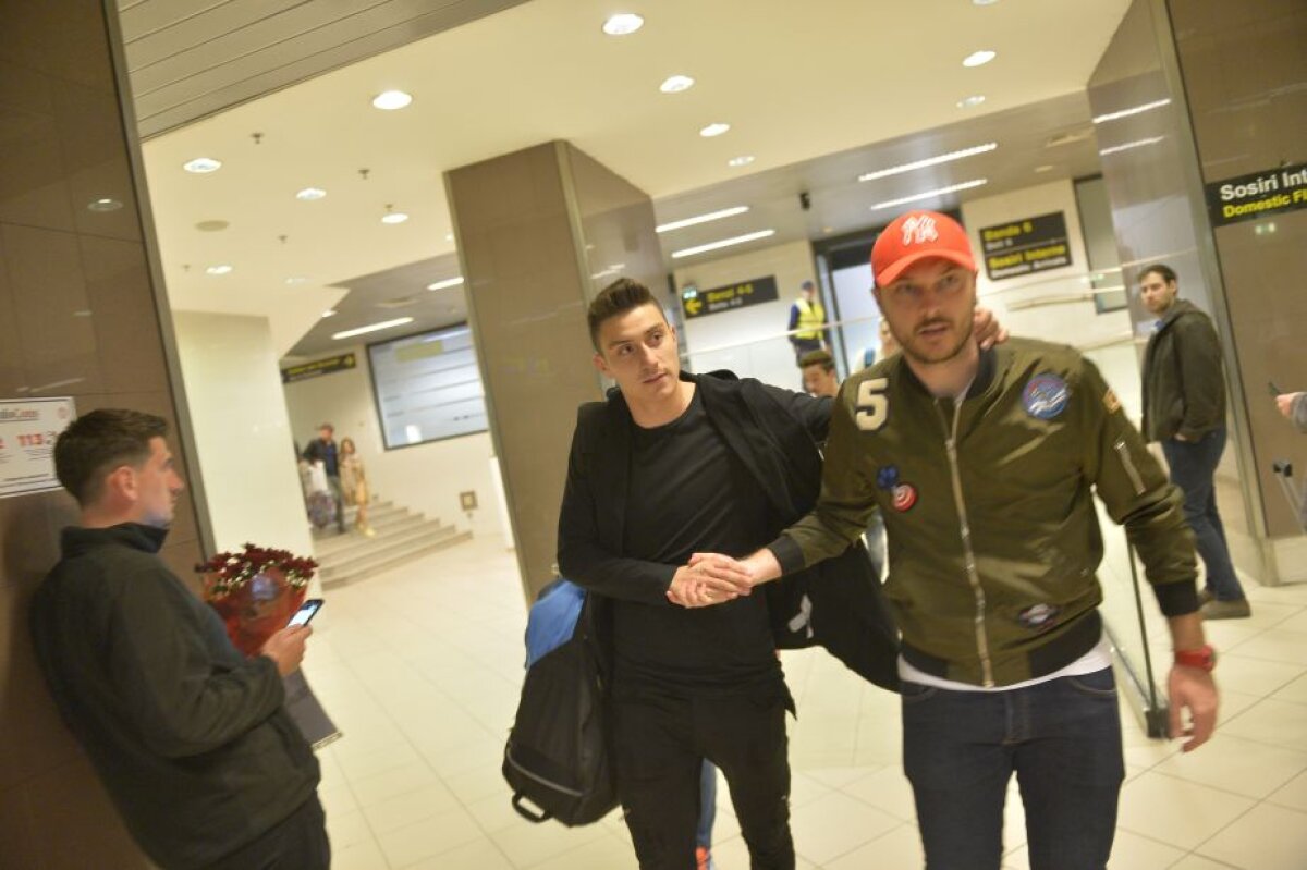 GALERIE FOTO Cei 4 "buni consumatori" de la Dinamo, surprinși de presă pe aeroport: "Haide, bă, să fugim!" 