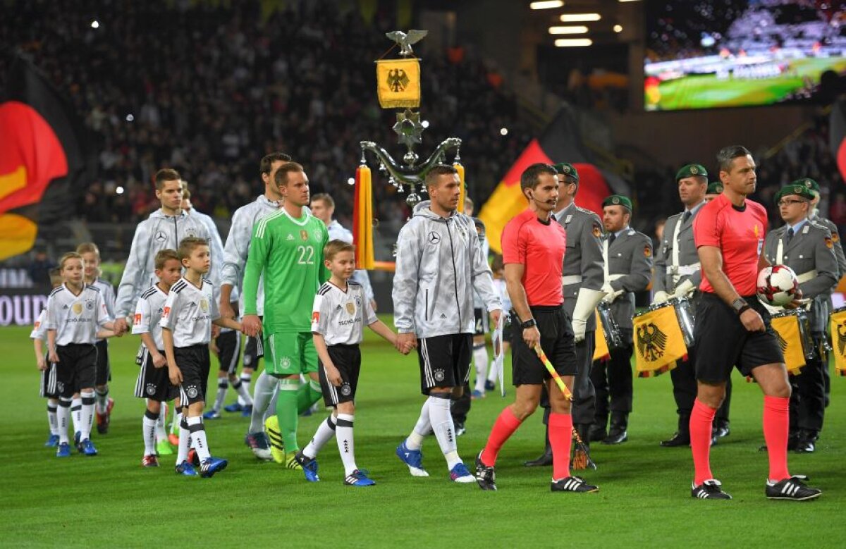 VIDEO+FOTO Podolski, gol senzațional în meciul de retragere! Germania se impune la limită în amicalul de lux contra Angliei