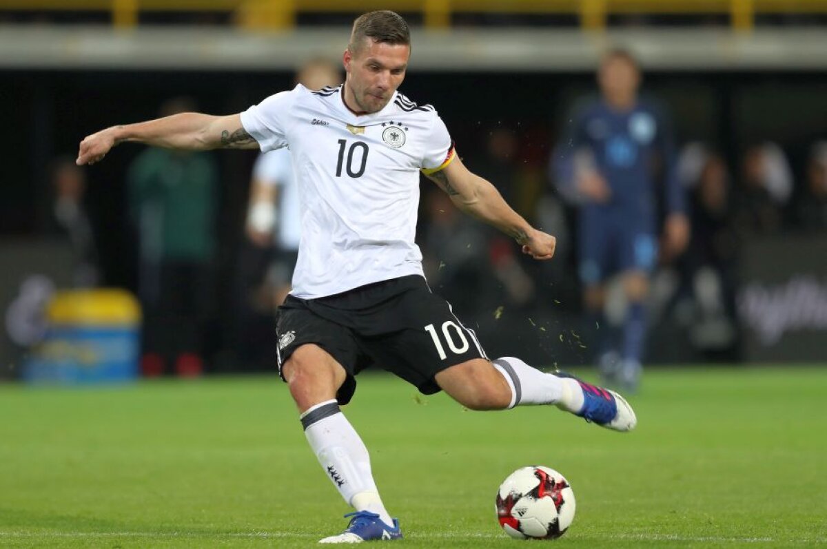VIDEO+FOTO Podolski, gol senzațional în meciul de retragere! Germania se impune la limită în amicalul de lux contra Angliei
