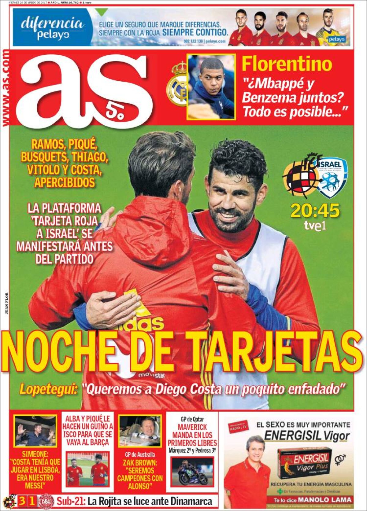 Ce scriu azi ziarele de sport din lume (24 martie 2017)