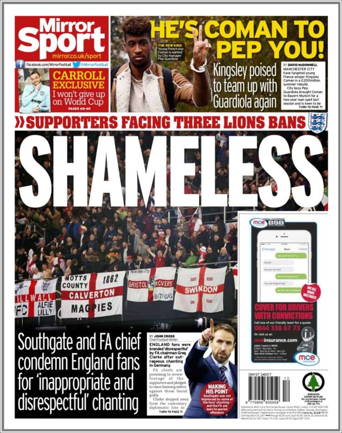 Ce scriu azi ziarele de sport din lume (24 martie 2017)