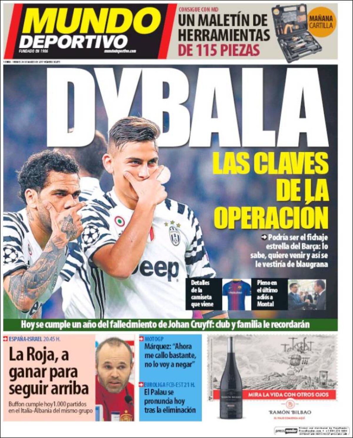 Ce scriu azi ziarele de sport din lume (24 martie 2017)