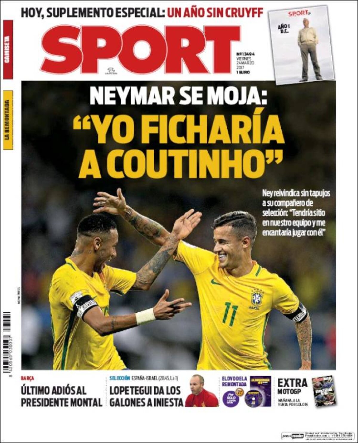 Ce scriu azi ziarele de sport din lume (24 martie 2017)