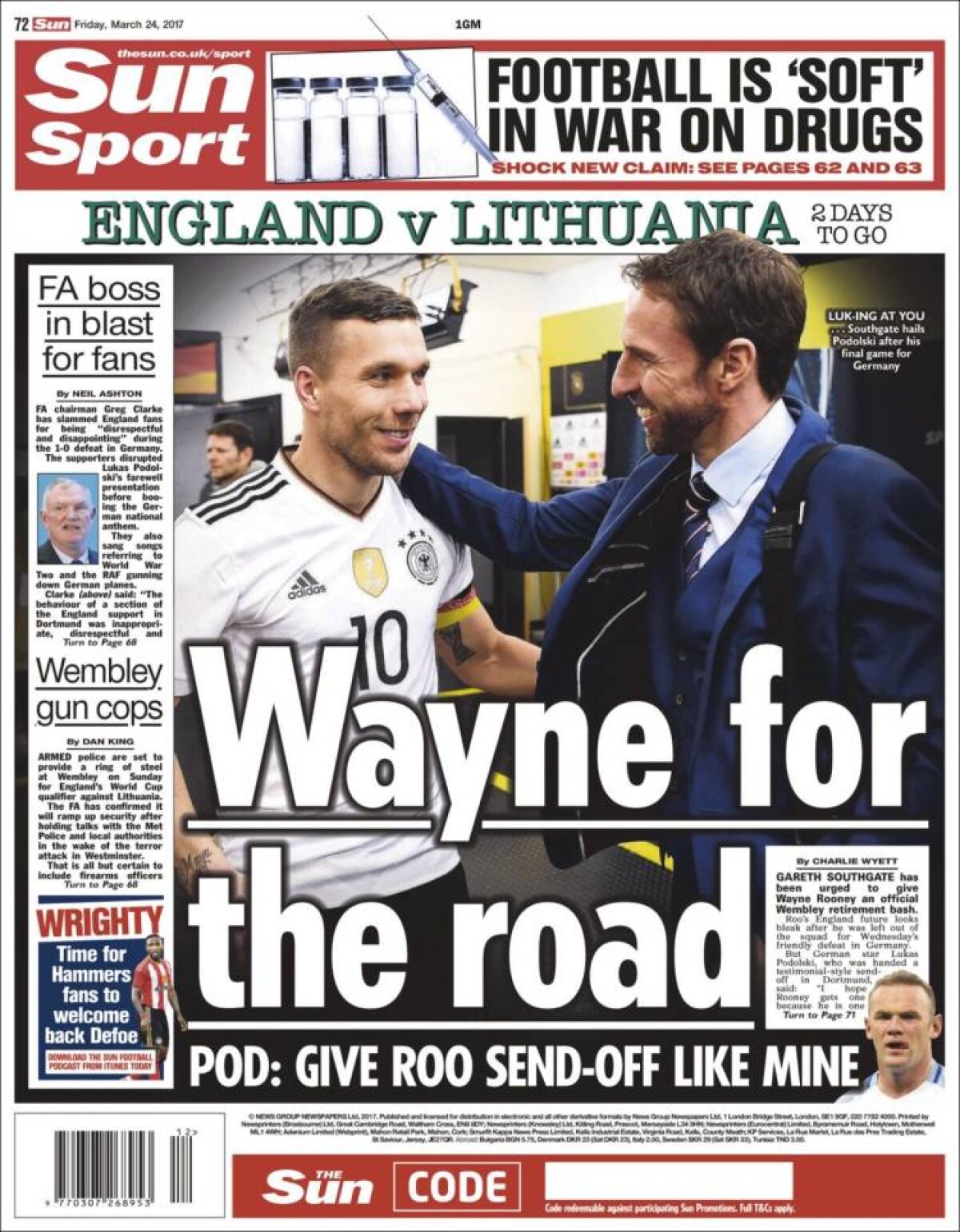 Ce scriu azi ziarele de sport din lume (24 martie 2017)