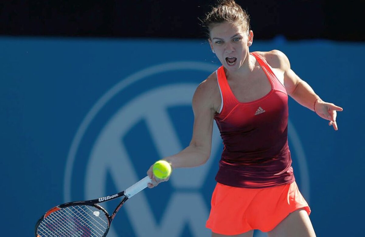 FOTO Victorie cu emoții! Halep se califică în turul al treilea la Miami » Cine va fi următoarea adversară