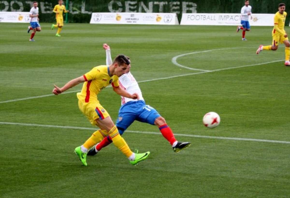 FOTO Fără dinamoviști, Rusia U21 a făcut instrucție cu naționala noastră de tineret, scor 5-1! 