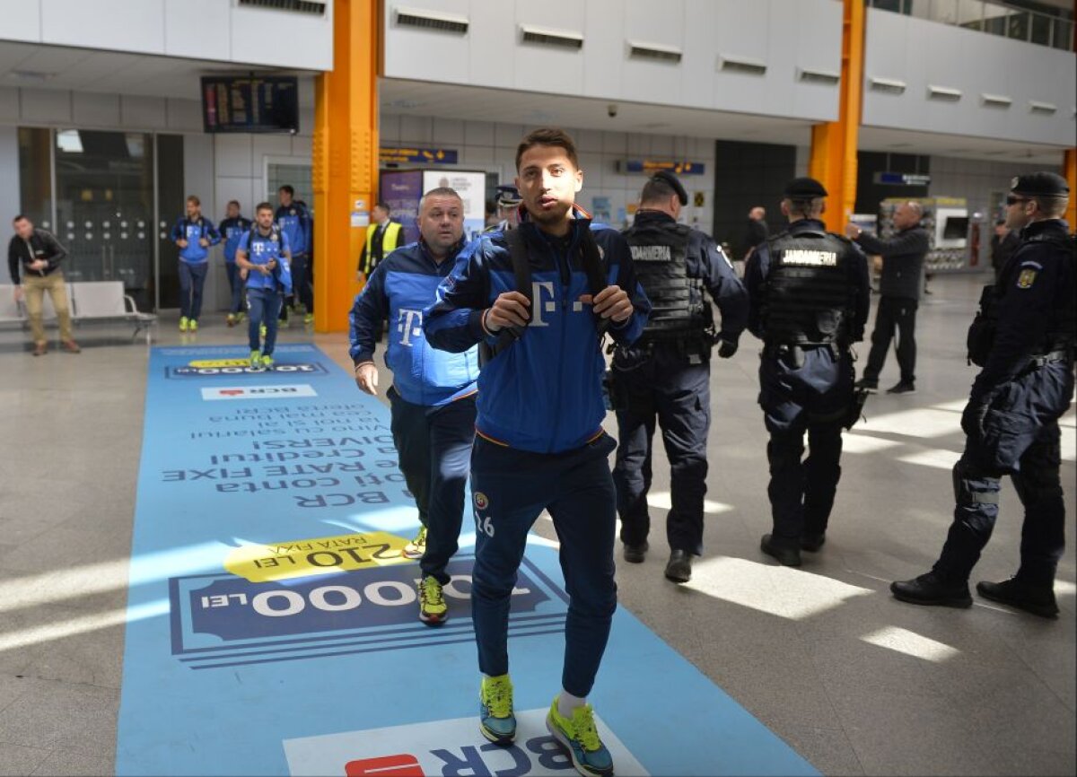 VIDEO + FOTO UPDATE "Tricolorii" au ajuns la Cluj pentru meciul cu Danemarca! Primele imagini + programul de azi