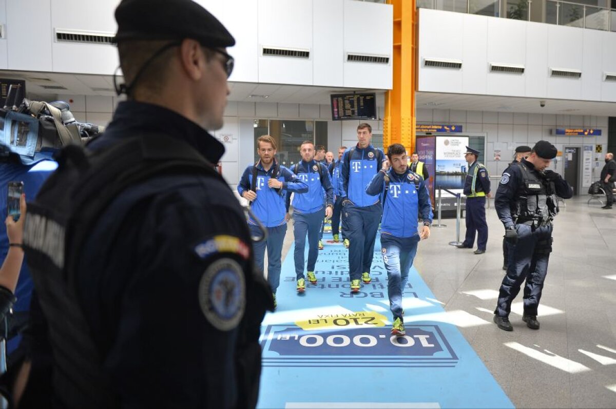VIDEO + FOTO UPDATE "Tricolorii" au ajuns la Cluj pentru meciul cu Danemarca! Primele imagini + programul de azi