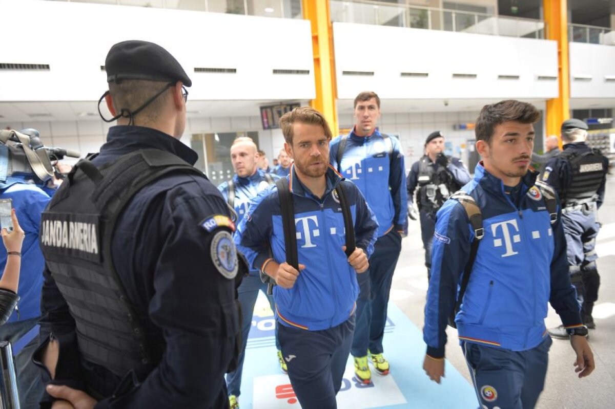 VIDEO + FOTO UPDATE "Tricolorii" au ajuns la Cluj pentru meciul cu Danemarca! Primele imagini + programul de azi