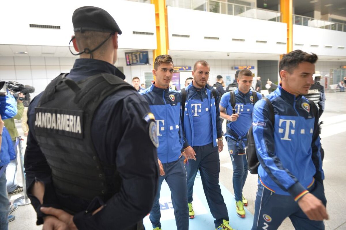 VIDEO + FOTO UPDATE "Tricolorii" au ajuns la Cluj pentru meciul cu Danemarca! Primele imagini + programul de azi