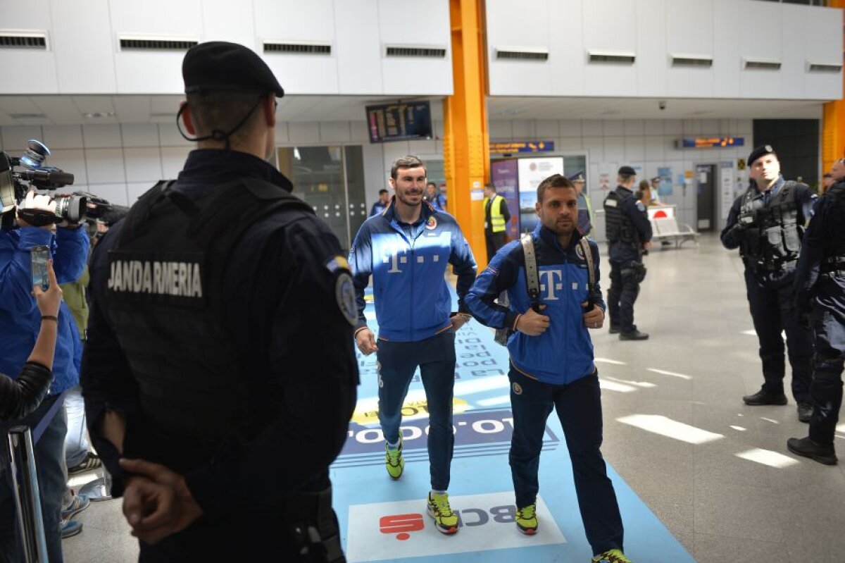VIDEO + FOTO UPDATE "Tricolorii" au ajuns la Cluj pentru meciul cu Danemarca! Primele imagini + programul de azi