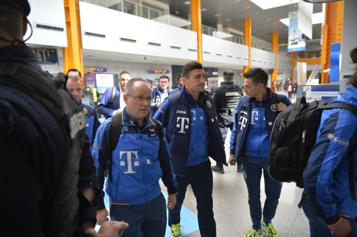 VIDEO + FOTO UPDATE "Tricolorii" au ajuns la Cluj pentru meciul cu Danemarca! Primele imagini + programul de azi