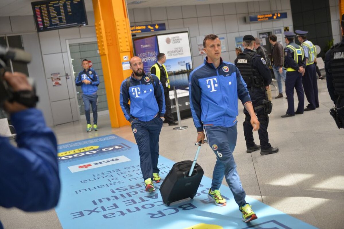 VIDEO + FOTO UPDATE "Tricolorii" au ajuns la Cluj pentru meciul cu Danemarca! Primele imagini + programul de azi