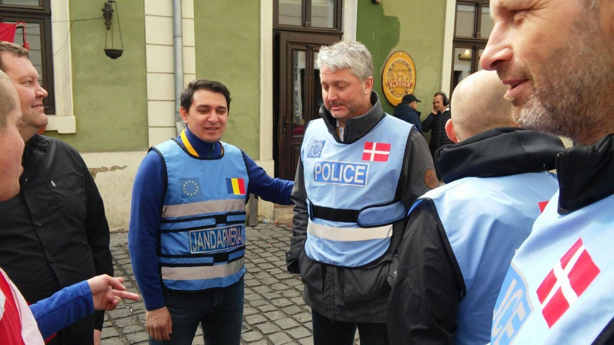 GALERIE FOTO + VIDEO Fanii danezi au pornit petrecerea la Cluj! 385 de nordici la meciul cu România 