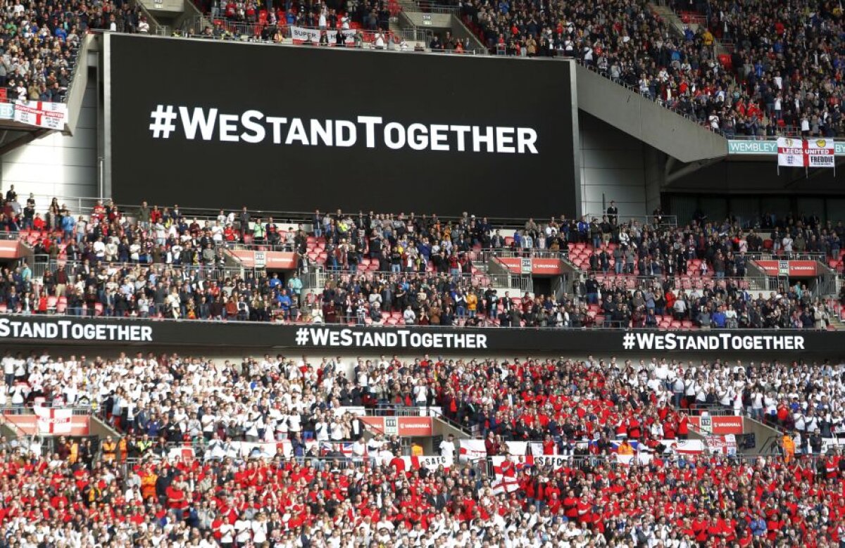 GALERIE FOTO Momente emoționante pe Wembley, înainte de meciul Anglia-Lituania