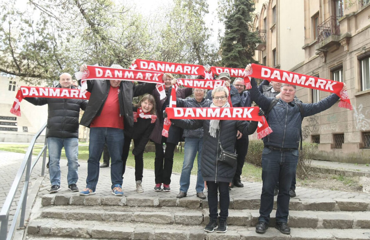 FOTO Fanii nordici au făcut spectacol la Cluj: "Nevastă-mea nu știe că sunt în România!" :)