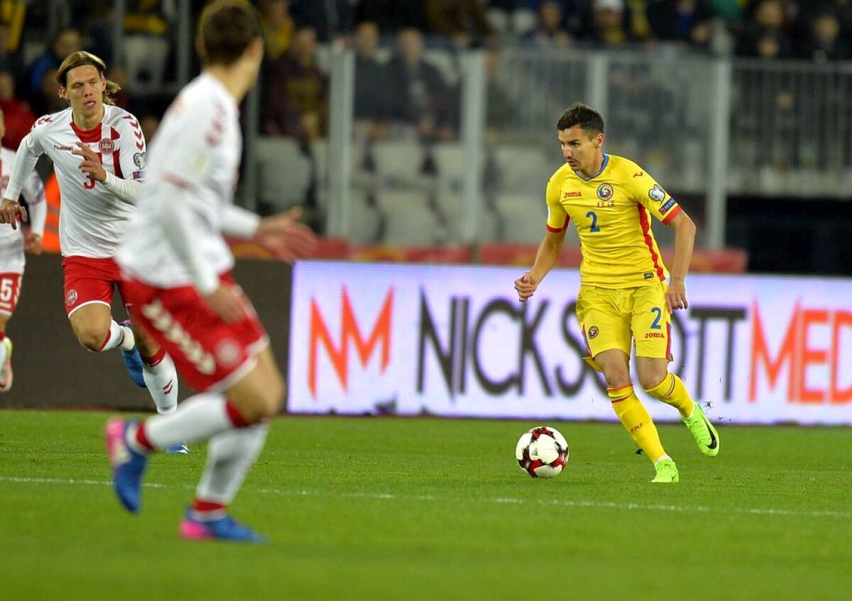 VIDEO+FOTO » Record negativ egalat de România după 69 de ani! Naționala noastră a terminat la egalitate cu Danemarca, 0-0, și șansele la calificare scad