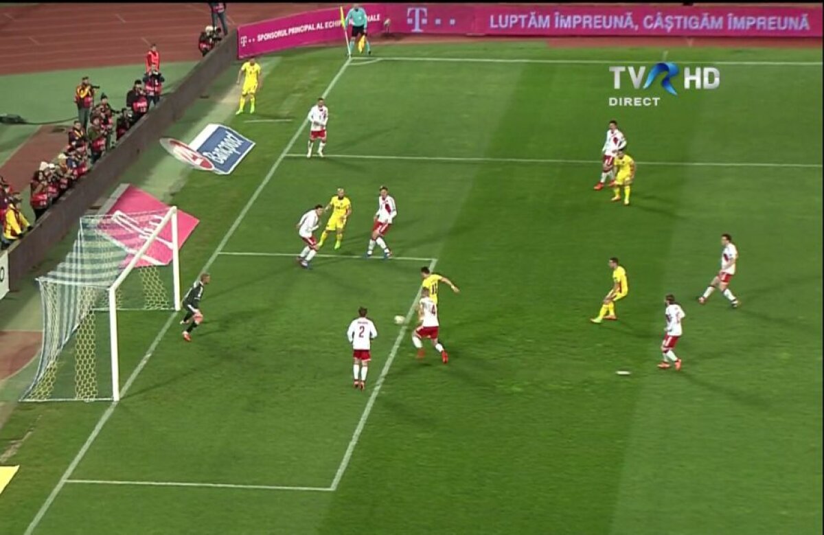 VIDEO+FOTO Ratare uluitoare a lui Keșeru, în prima jumătate de oră a meciului cu Danemarca! 
