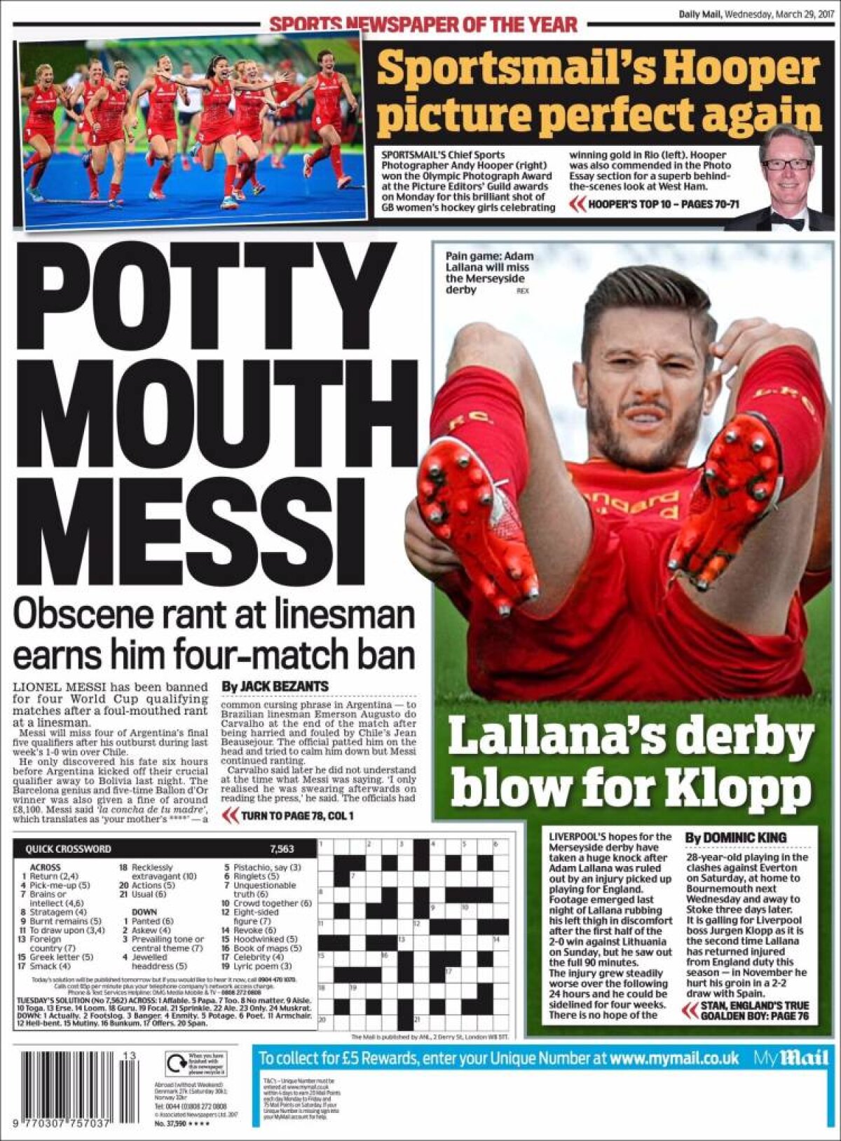 Ce scriu azi ziarele de sport din lume (29 martie 2017)