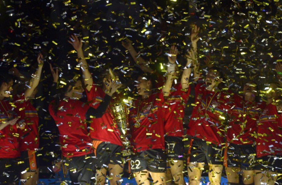 VIDEO+FOTO CSM București a sărbătorit al treilea titlu consecutiv