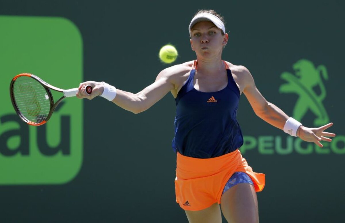 VIDEO + FOTO Halep, eliminată în sferturi la Miami după un meci dramatic cu Johanna Konta