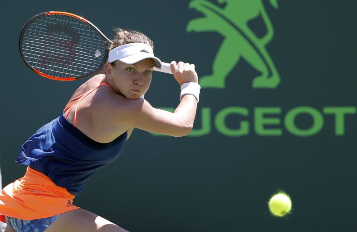 VIDEO + FOTO Halep, eliminată în sferturi la Miami după un meci dramatic cu Johanna Konta