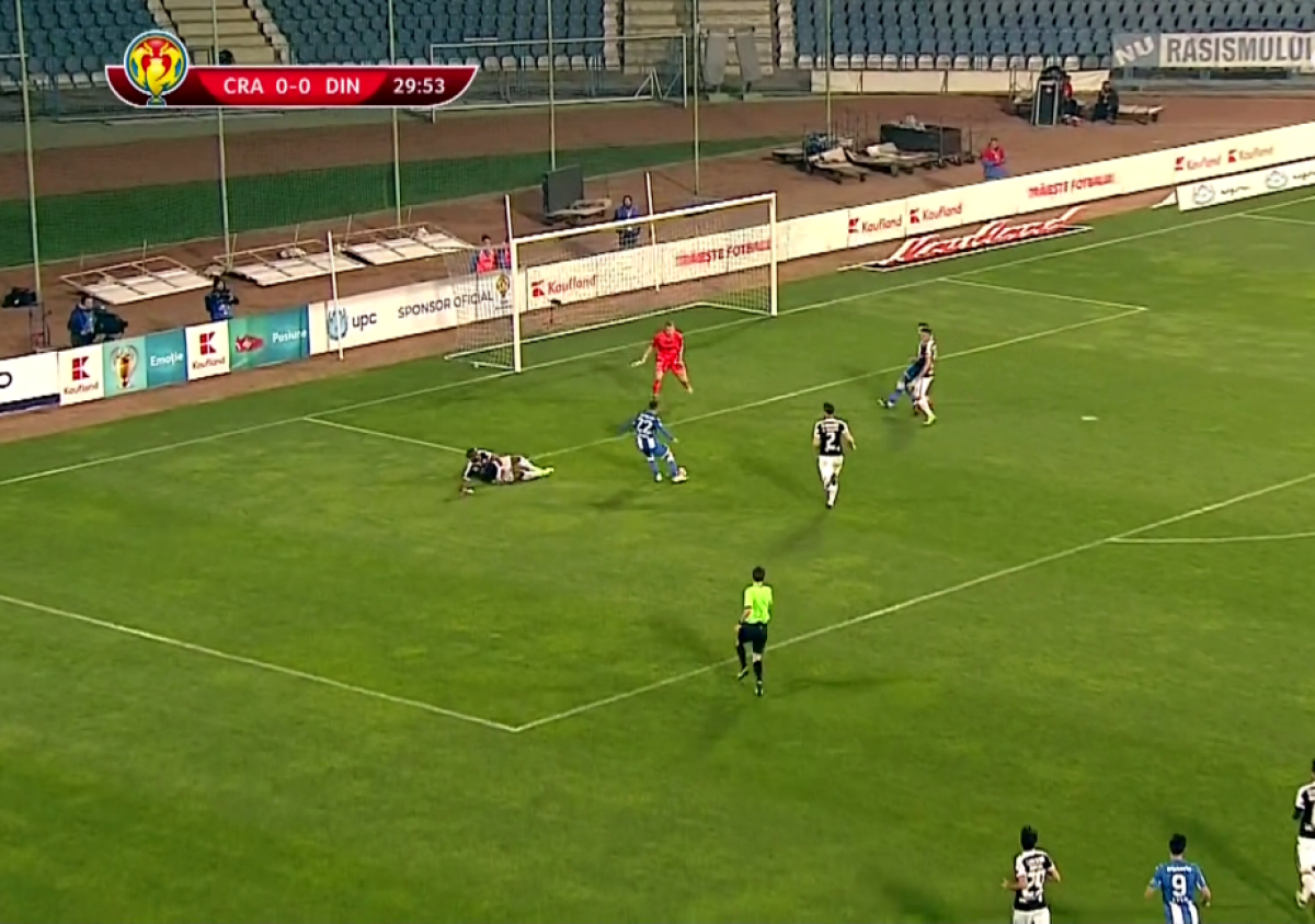 FOTO Ratare uriașă în CSU Craiova - Dinamo » Cerniauskas i-a "scos" pe "câini"