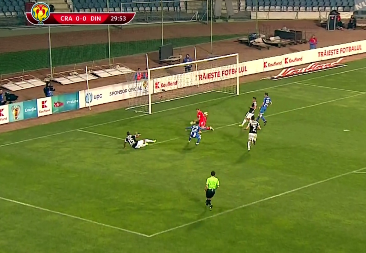 FOTO Ratare uriașă în CSU Craiova - Dinamo » Cerniauskas i-a "scos" pe "câini"