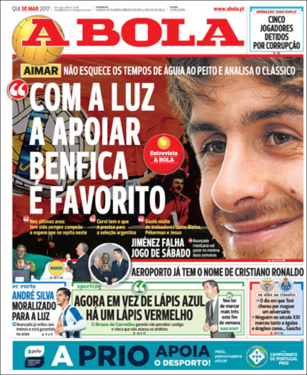 Ce scriu azi ziarele de sport din lume (30 martie 2017)