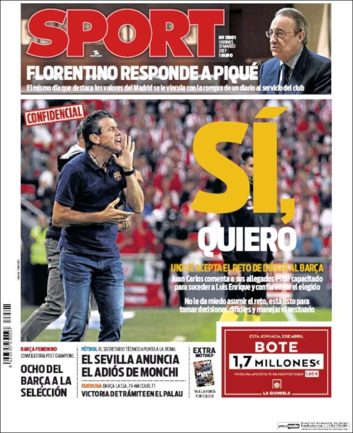 Ce scriu azi ziarele de sport din lume (31 martie 2017)