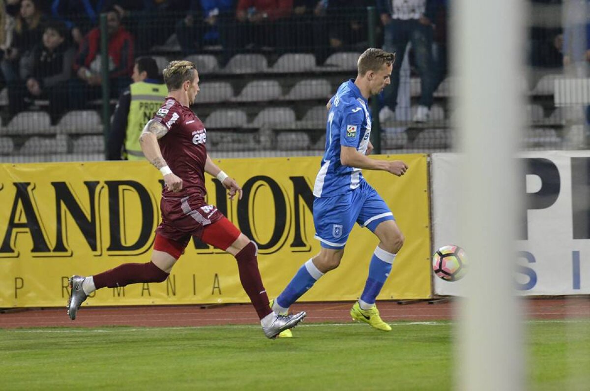 VIDEO+FOTO CFR Cluj a făcut instrucție cu CSU Craiova, scor 4-1 » Oltenii au terminat în 10 jucători