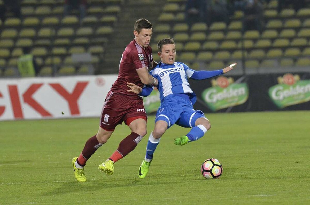 VIDEO+FOTO CFR Cluj a făcut instrucție cu CSU Craiova, scor 4-1 » Oltenii au terminat în 10 jucători